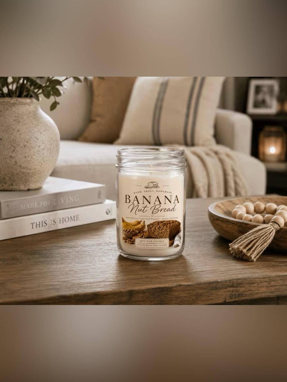 🍌🍞 Banana Nut Bread Candle 🍞🍌
